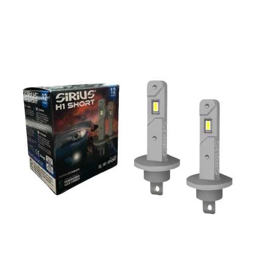 KIT 2 LAMPADE SIRIUS XL H1 SHORT auto/moto anabbagliante abbagliante fendinebbia