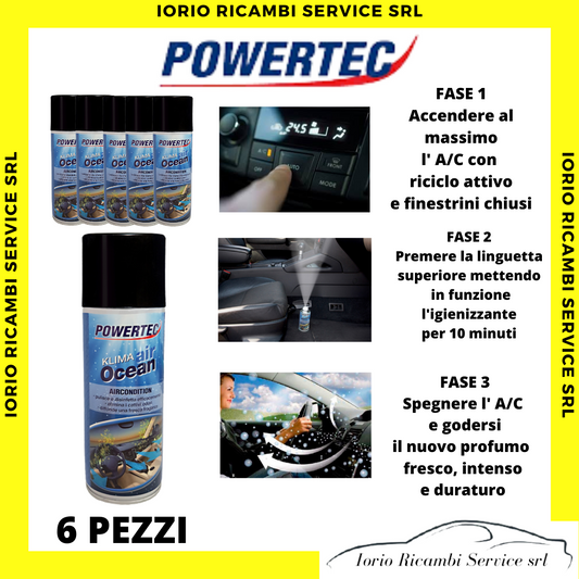 6 PEZZI SPRAY DISINFETTANTE IGIENIZZANTE DEODORANTE BATTERICIDA MONOUSO 200 ML