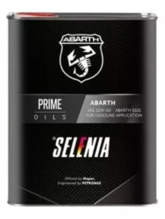 4 LITRI SELENIA PETRONAS ABARTH 10W50 OLIO MOTORE + FILTRO OLIO ABARTH 500