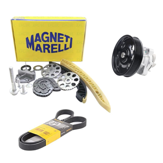 KIT CATENA DISTRIBUZ. MODIFIC.MARELLI+ POMPA ACQUA+ CINGHIA PV 1300 MJT EURO 5 6