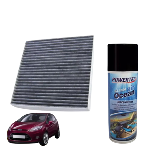 FILTRO ABITACOLO ANTIPOLLINE FORD FIESTA VI 2008>2016 B-MAX + IGIENIZZANTE
