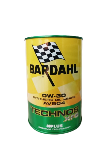 OLIO MOTORE BARDAHL TECHNOS XFS AV504 0W30 VW 504 507 BMW L LIFE 04 PORSCHE C 30