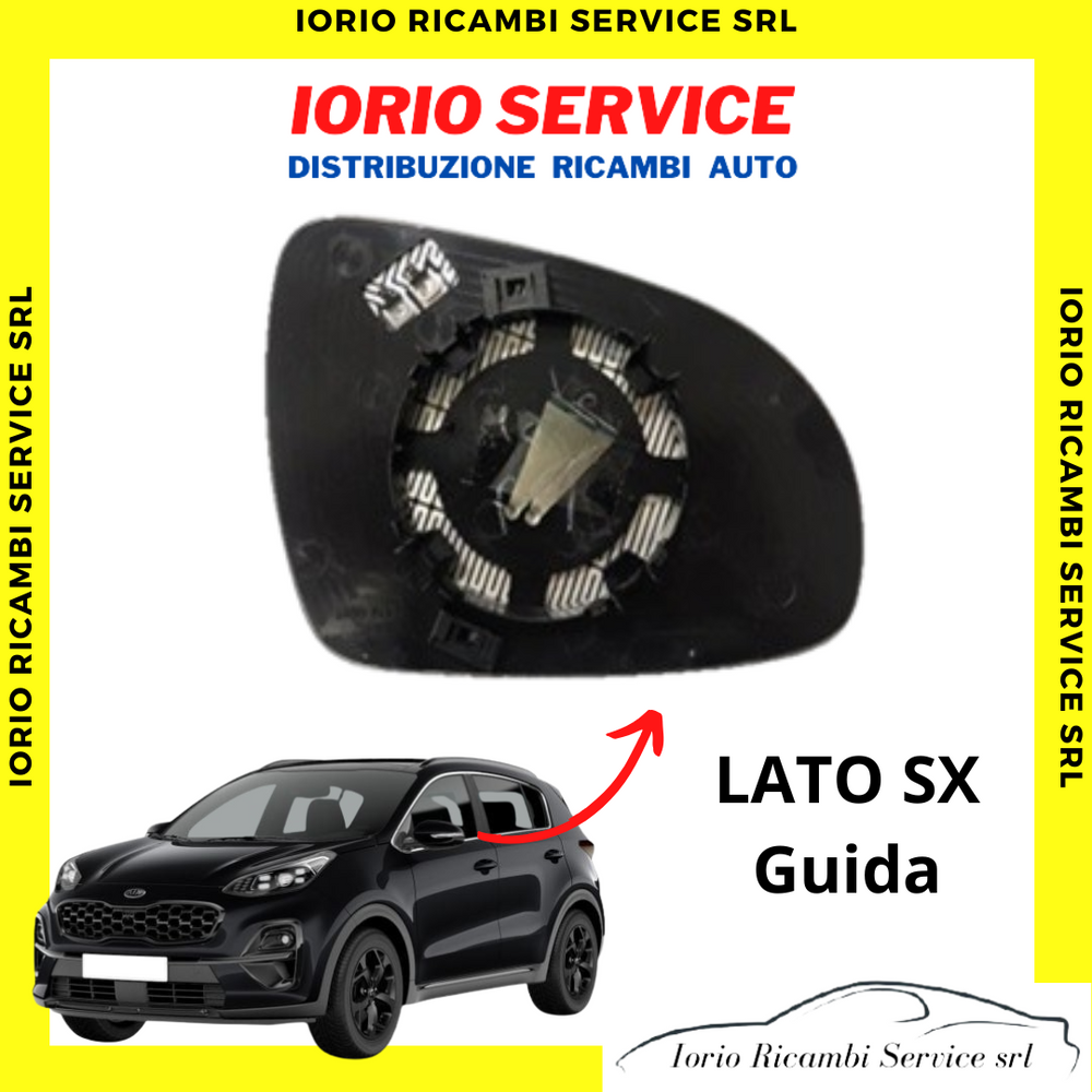 PIASTRA SPECCHIO TERMICO SINISTRO KIA SPORTAGE 09/2018 - 10/2021