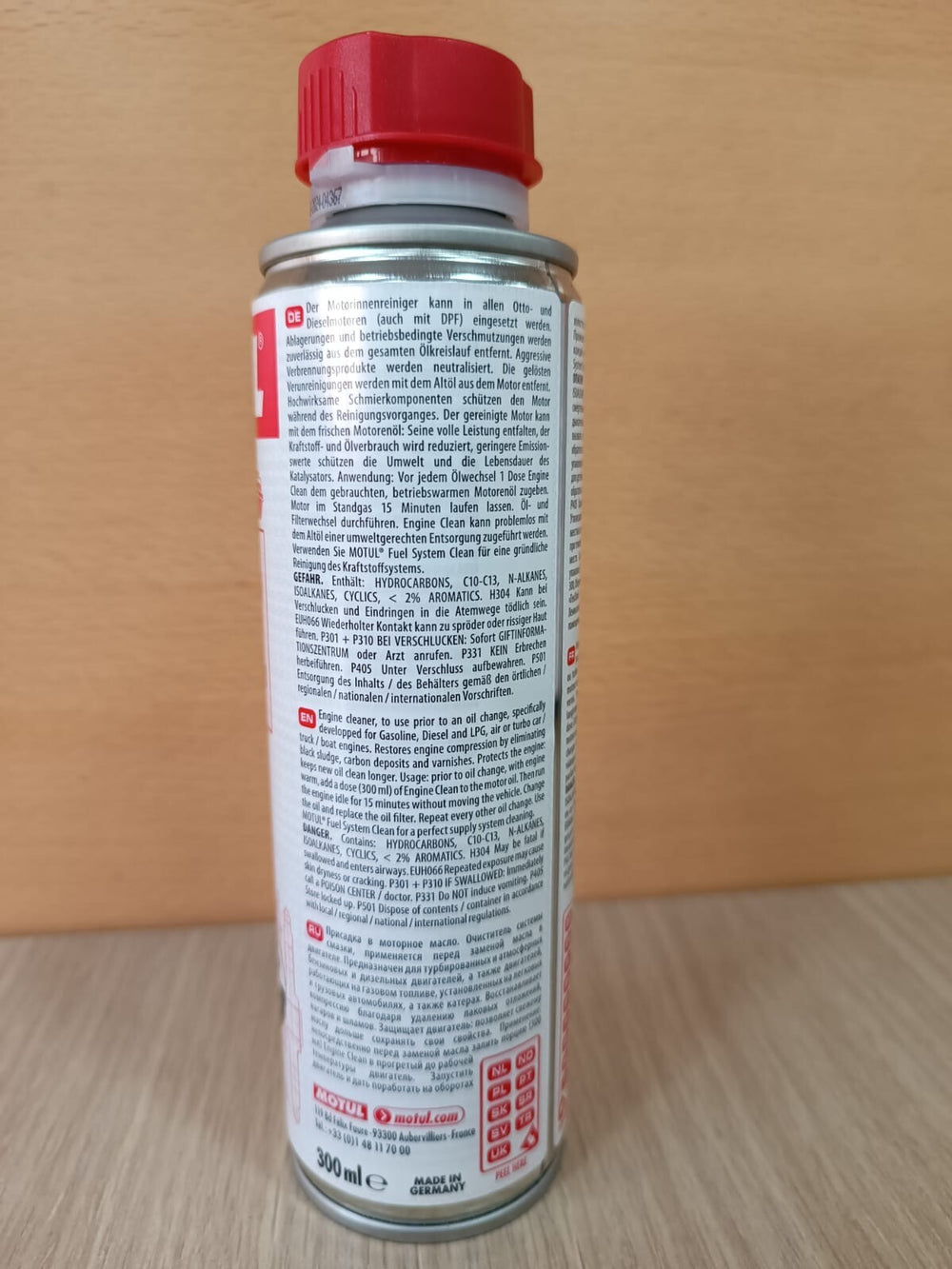 ADDITIVO PULIZIA INTERNA CIRCUITO OLIO MOTORE 300 ML MOTUL ENGINE CLEAN