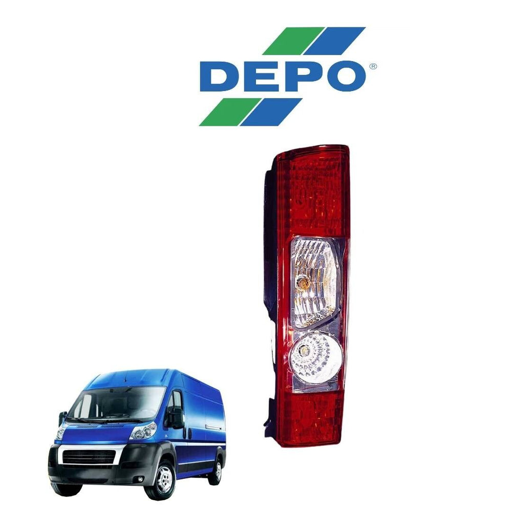FARO POSTERIORE FIAT DUCATO CITROEN JUMPER PEUGEOT BOXER 2006-2014 DESTRO FANALE