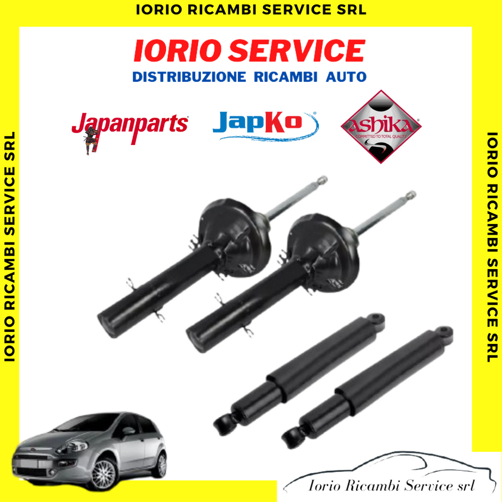 KIT 4 AMMORTIZZATORI ANTERIORI + POSTERIORI FIAT GRANDE PUNTO + PUNTO EVO 2005