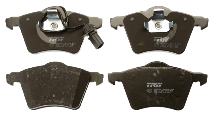 PASTIGLIE FRENI ANTERIORI PATTINI FORD FIESTA VI - KA-  1.2 / 1.4 / 1.4 TDCi TRW