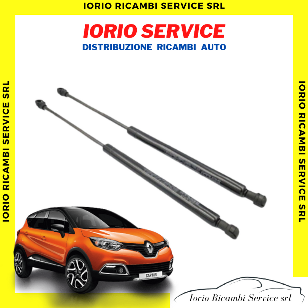 AMMORTIZZATORI MOLLE A GAS PORTELLONE PISTONCINI COFANO POST. RENAULT CAPTUR