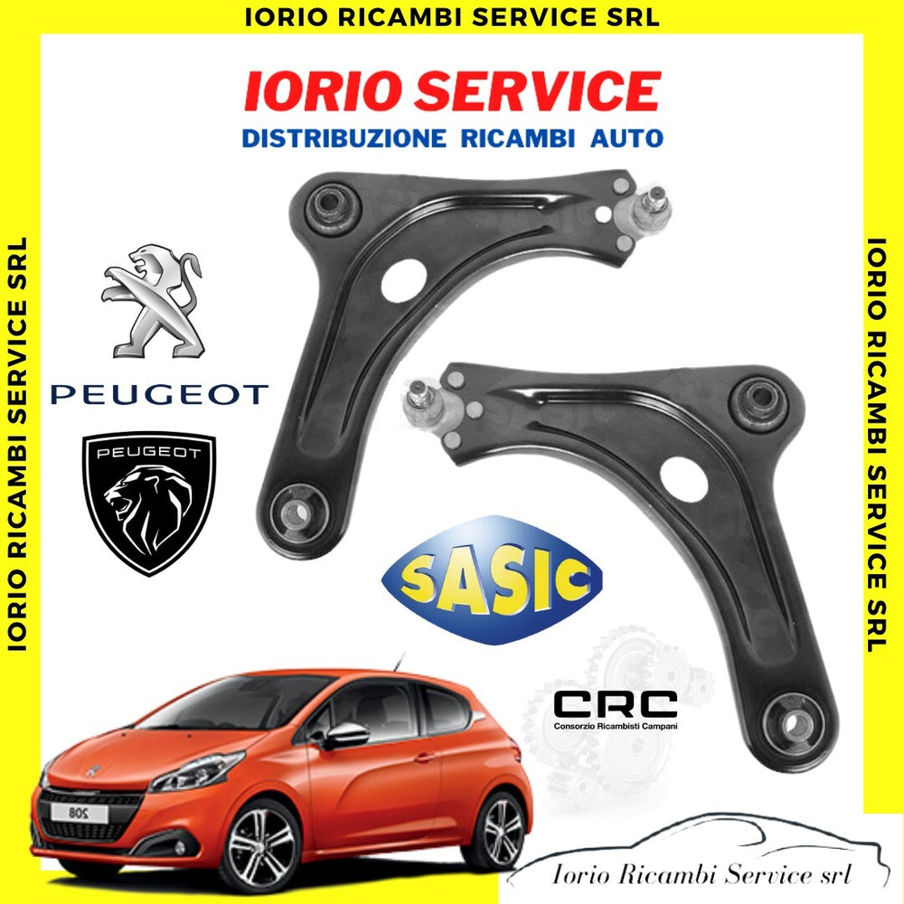 COPPIA 2 BRACCI OSCILLANTI PEUGEOT 208 I SERIE 2012 > 2018 (ANCHE RESTYLING)