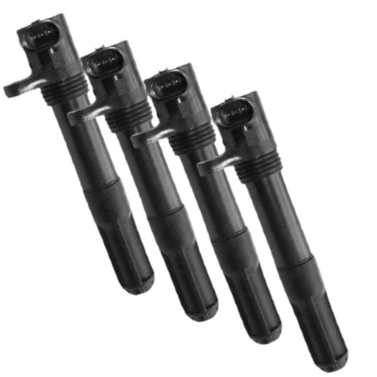4x Bobina accensione motore Fiat Bravo Panda Punto Idea New 500 Mito 1.2 1.4 16V