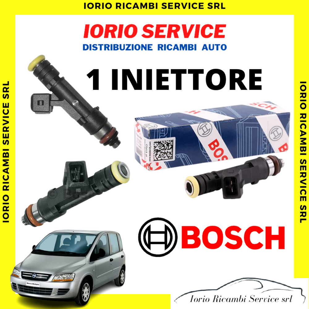 INIETTORE METANO FIAT MULTIPLA DOBLO PANDA METANO NATURAL POWER BOSCH 0280158827