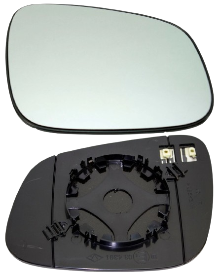 PIASTRA SPECCHIO TERMICO SINISTRO SX CON VETRO PER CHEVROLET SPARK  2010 AL 2012
