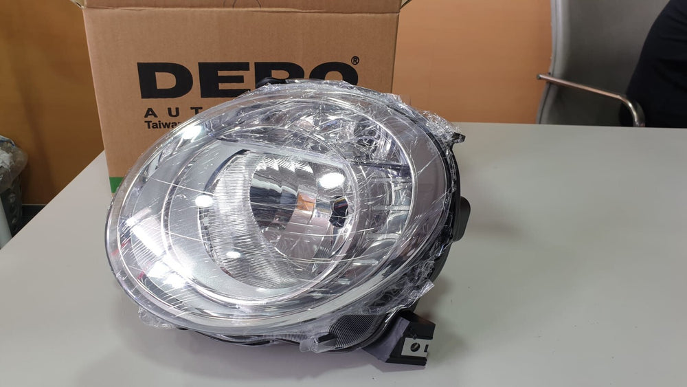 FARO ANTERIORE SUPERIORE SINISTRO FIAT NUOVA 500 2007>2015 FANALE PROIETTORE SX