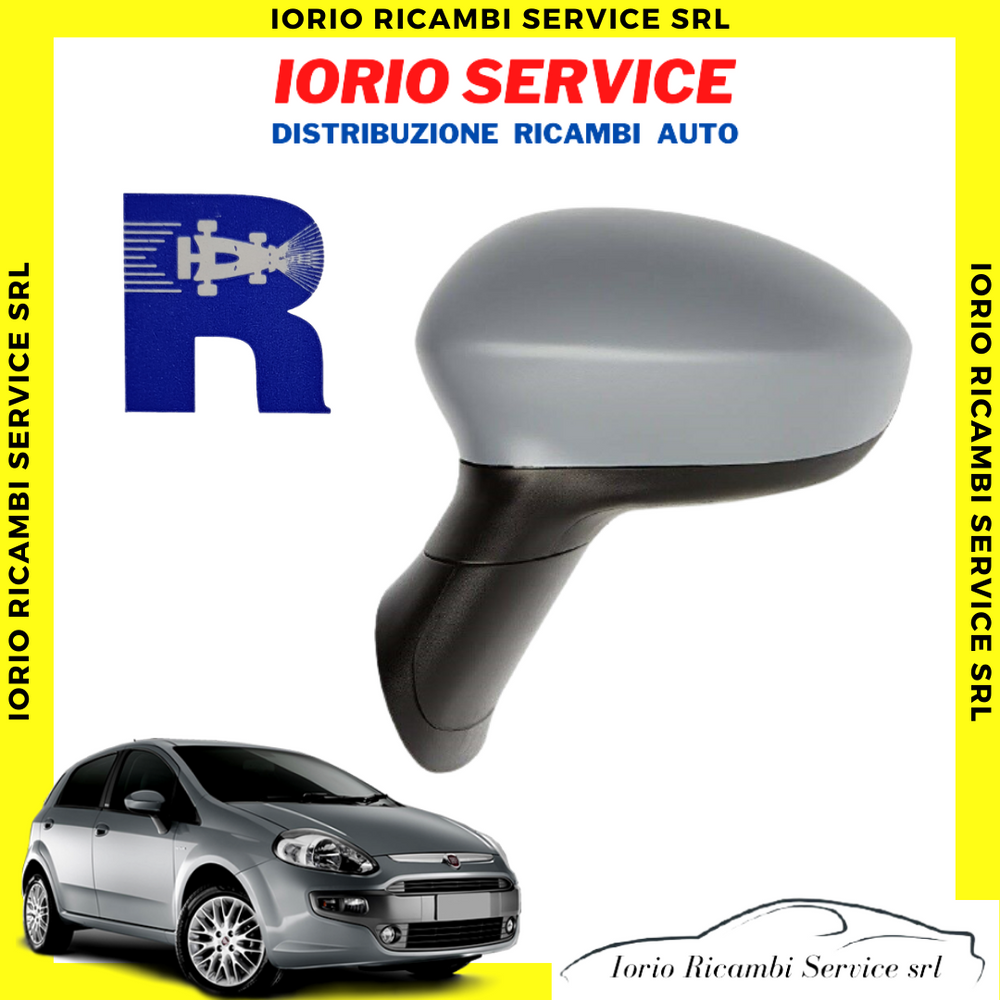 SPECCHIETTO TERMICO FIAT GRANDE PUNTO EVO SINISTRO COMPLETO ELETTRICO PRIMER