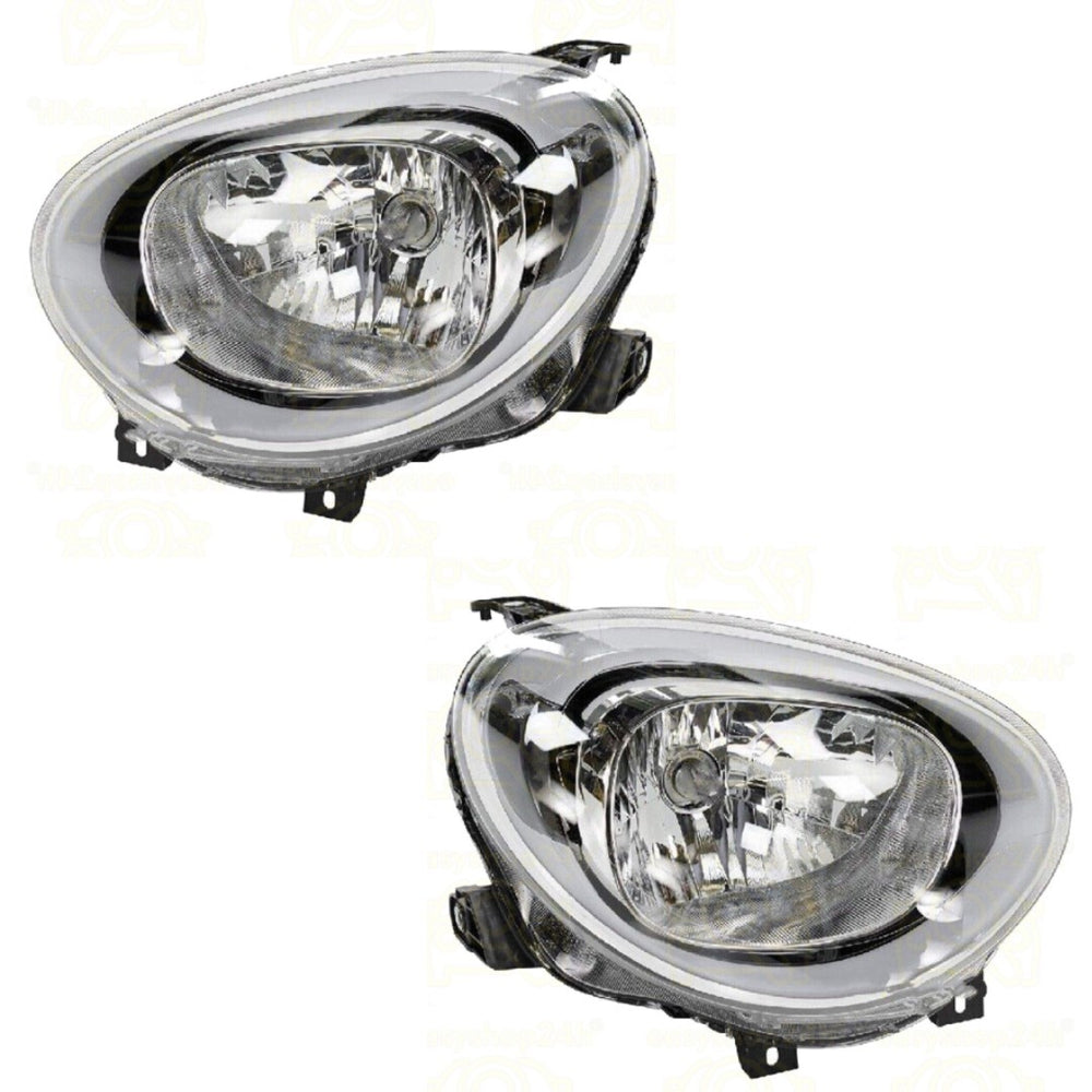 2 FARI FANALI PROIETTORI ANTERIORI SUPERIORI DX SX FIAT 500X DAL 2015 ( NO LED )