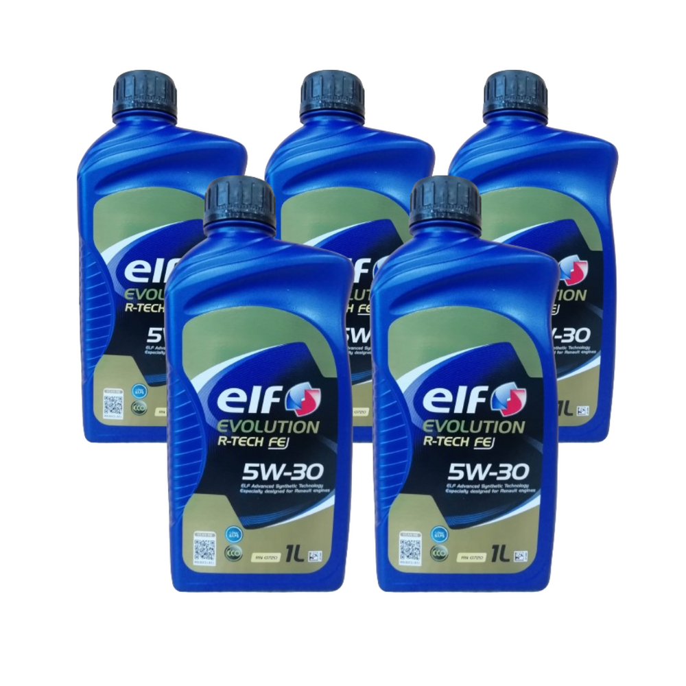 5 LITRI ELF FULL-TECH FE EVOLUTION 5W30 OLIO MOTORE ACEA C4 RENAULT RN0720