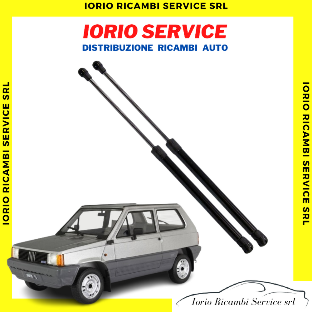 AMMORTIZZATORI MOLLE A GAS PISTONCINI COFANO BAULE POST FIAT PANDA 141   07/2004
