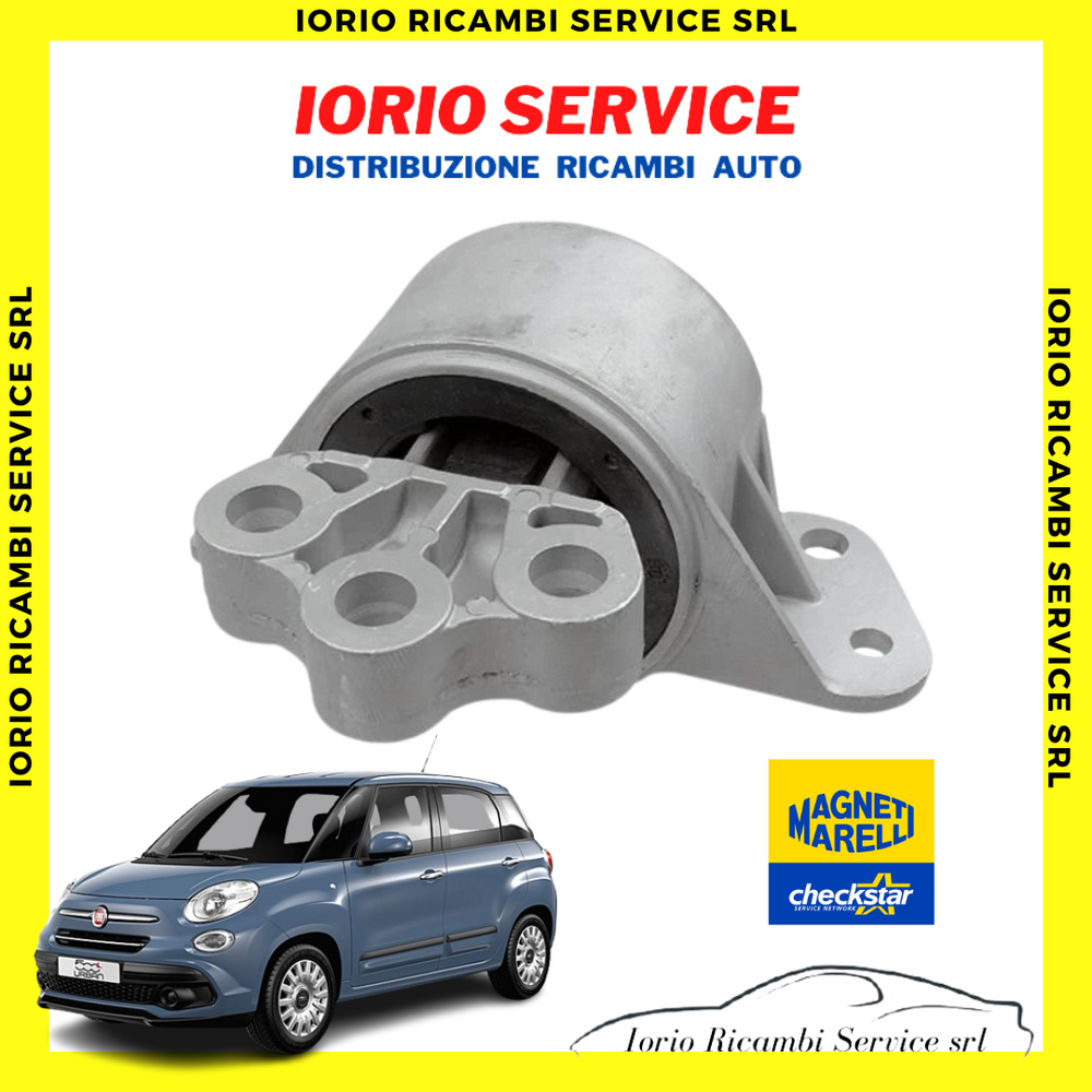 SUPPORTO MOTORE DESTRO LATO DISTRIBUZIONE 500L 1,4 BENZINA 16V - 95CV MARELLI