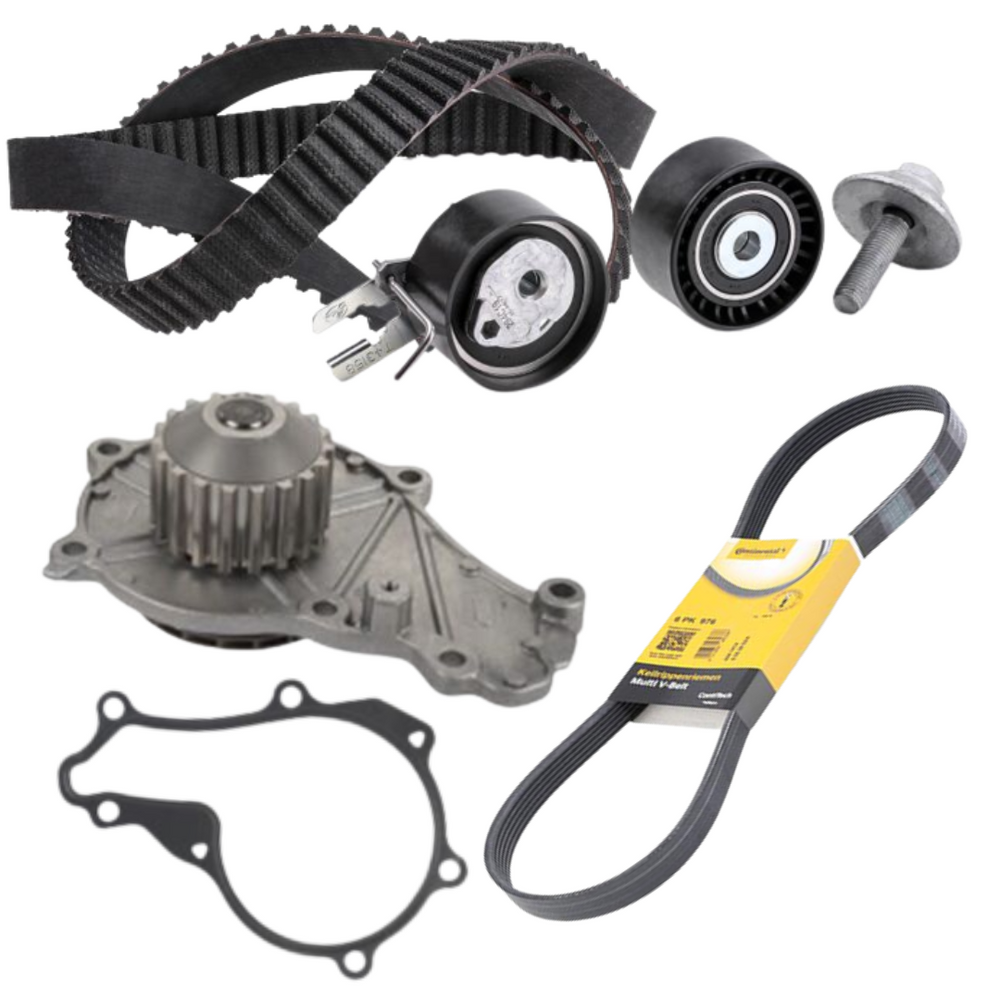 KIT DISTRIBUZIONE + POMPA ACQUA + CINGHIA PV FORD FOCUS II 2004>2013 1600 TDCI