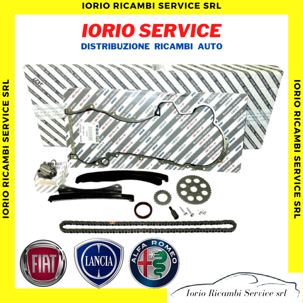 KIT DISTRIBUZIONE CON CATENA RINFORZATA FIAT 1.3 MULTIJET PUNTO PANDA 71777824