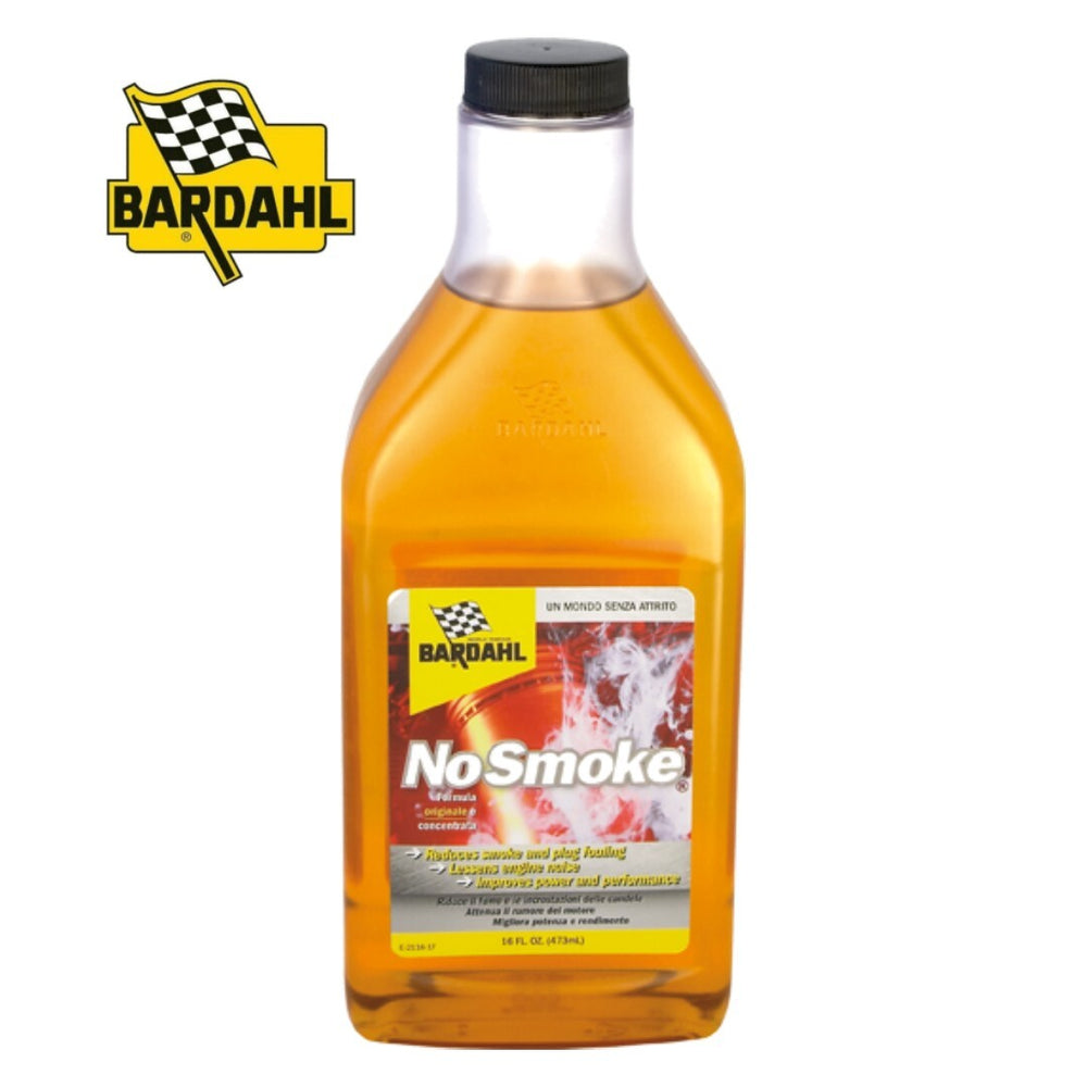 ADDITIVO BARDAHL NO SMOKE 473ML TRATTAM. FUMI SCARICO RUMORI MOTORE CONSUMI OLIO