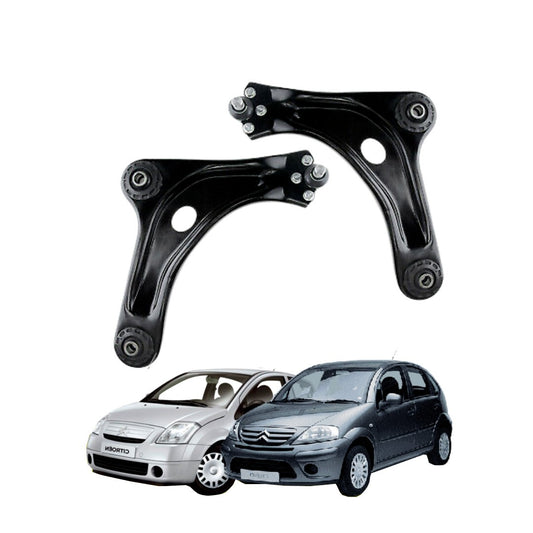2 BRACCI TRAPEZI OSCILLANTI CITROEN C2 C3 I SERIE 2002 2008 PLURIEL PEUGEOT 1007