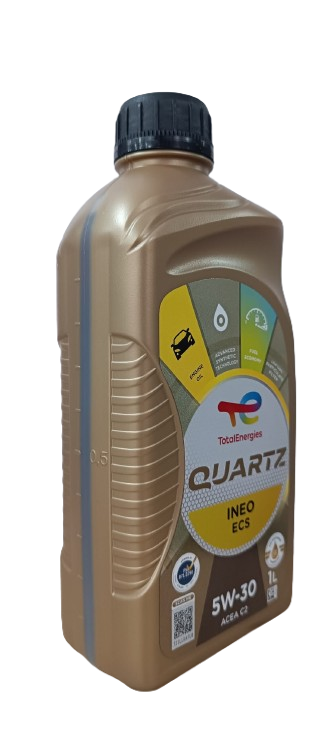 5 LT TOTAL QUARTZ INEO ECS OLIO MOTORE 5W30 ACEA C2 PSA B712290