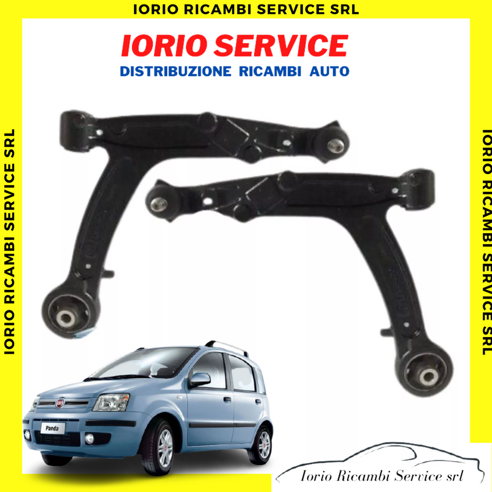 2 BRACCI OSCILLANTI FIAT PANDA 169 DAL 2003 AL 2011 TUTTI I MODELLI