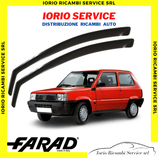 DEFLETTORI ARIA per FIAT PANDA 141 (1980-2003) FARAD fumè ANTITURBO ANTIVENTO