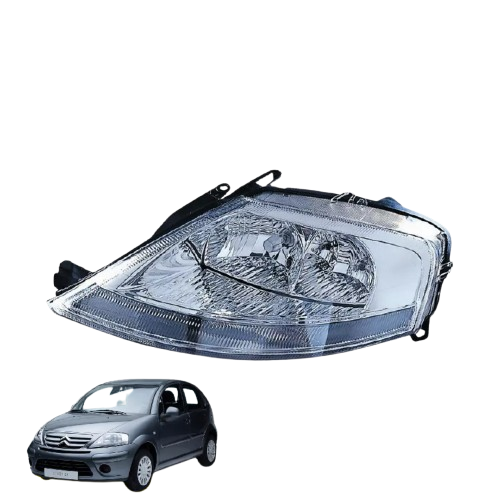 FARO CITROEN C3 ANTERIORE SINISTRO SX DAL 2002 AL 2009 H1 H7 FANALE PROIETTORE