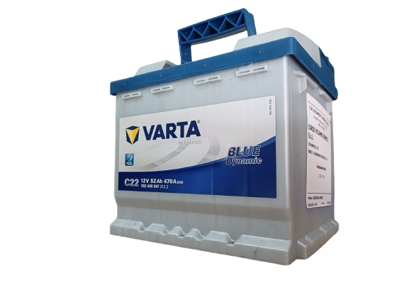 BATTERIA AUTO VARTA NUOVA 50Ah 470A C22 POSITIVO DESTRA (+ DX) L1 50P 552400047