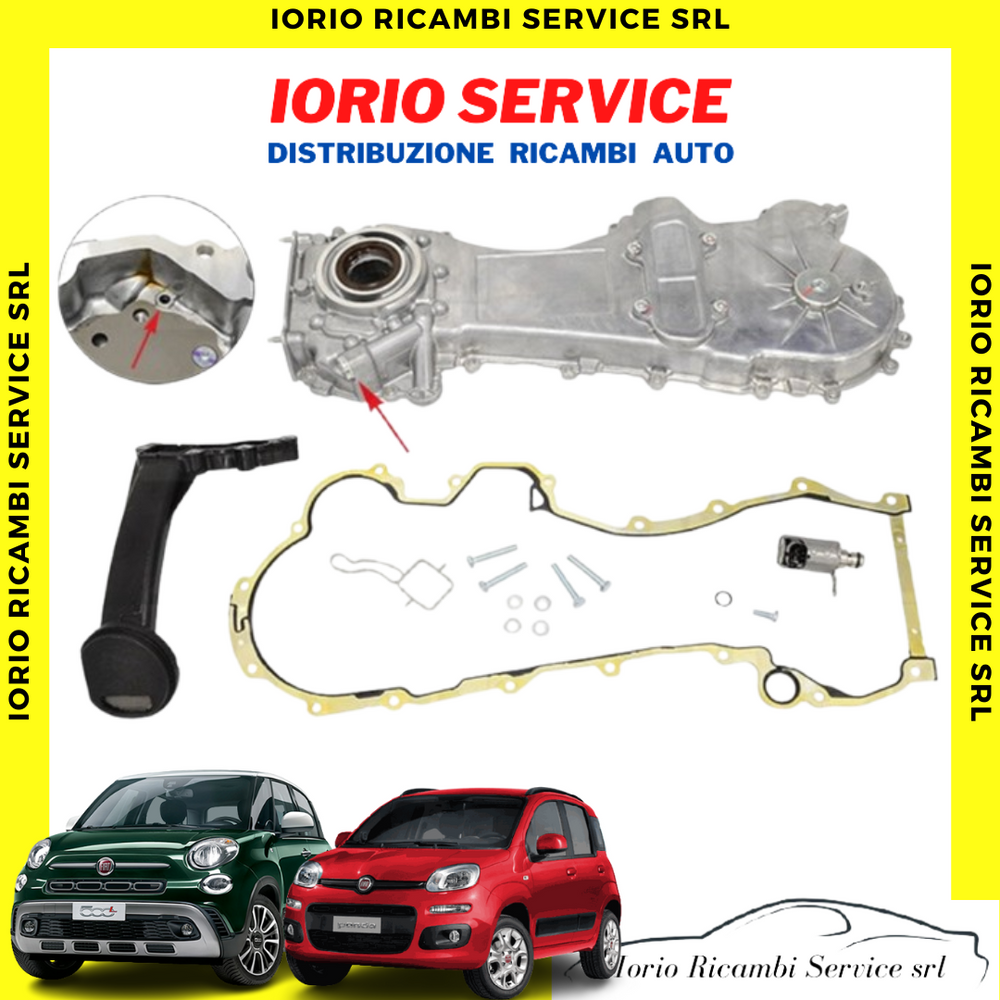 POMPA OLIO MOTORI FIAT 1300 MULTIJET COMPLETA CON  SENSORE EURO 5