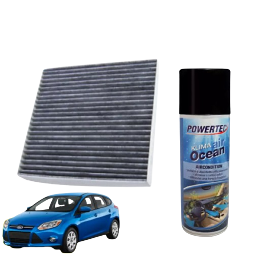 FILTRO ABITACOLO ANTIPOLLINE FORD FOCUS III C.MAX II VOLVO V40 + IGIENIZZANTE