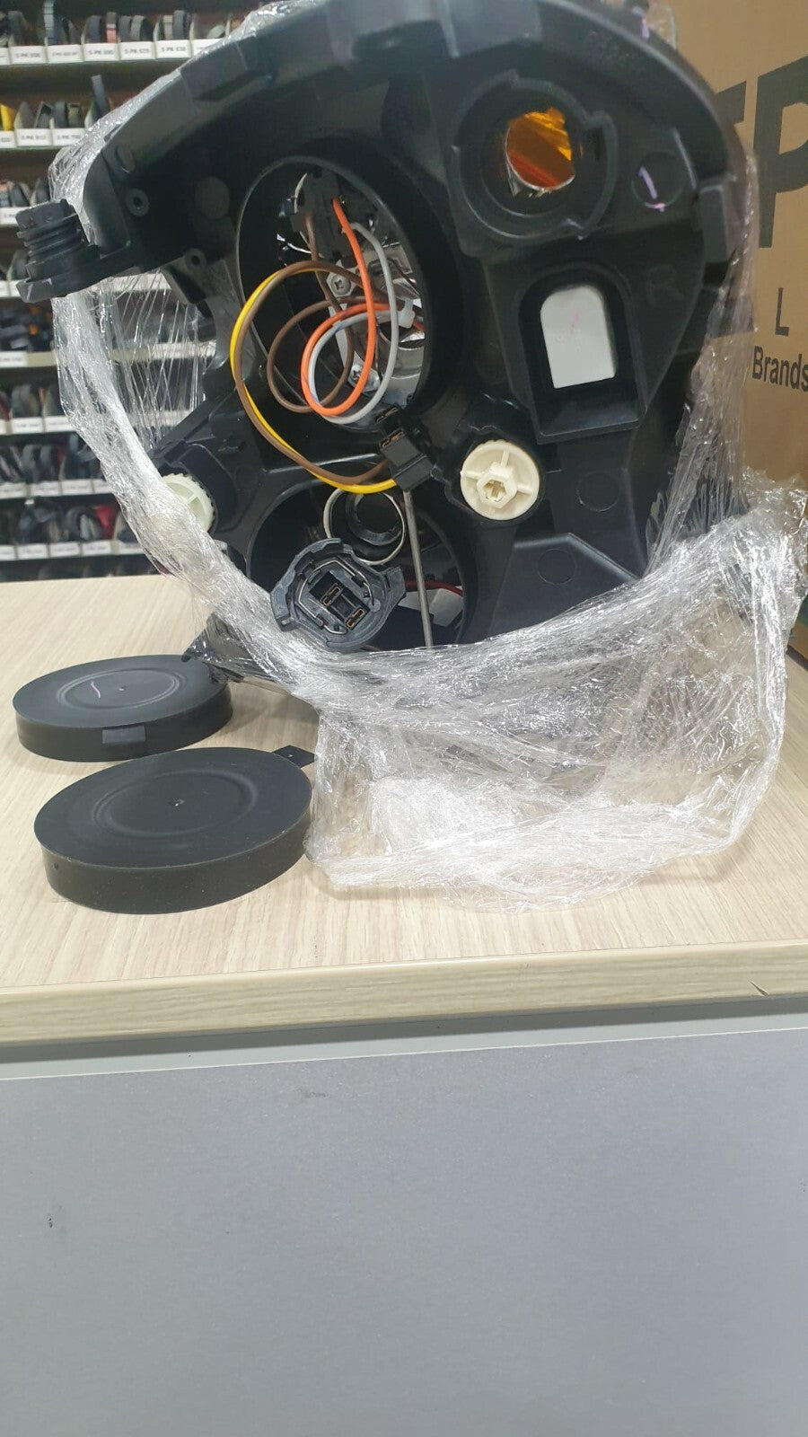 FARO ALFA ROMEO MITO FANALE PROIETTORE ANTERIORE SINISTRO PARABOLA NERA