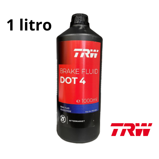 1 LITRI OLIO FRENI DOT 4 TRW PER AUTO E MOTO LT
