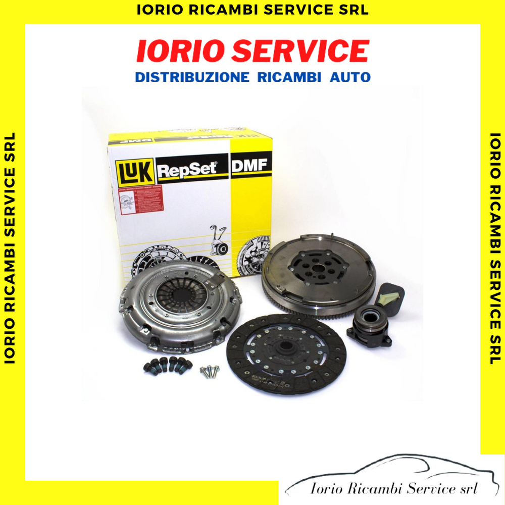 KIT FRIZIONE + VOLANO + REGGISPINTA DRAULICO FOCUS II/C.MAX/MAZDA 3 1600 TDCI