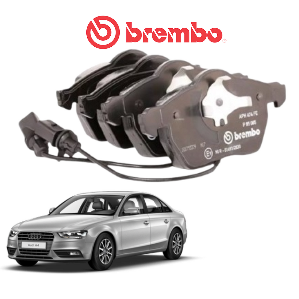 PASTIGLIE FRENI BREMBO AUDI A4 1.9 TDI QUATTRO 130 KW 2002 PASTICCHE ANTERIORI