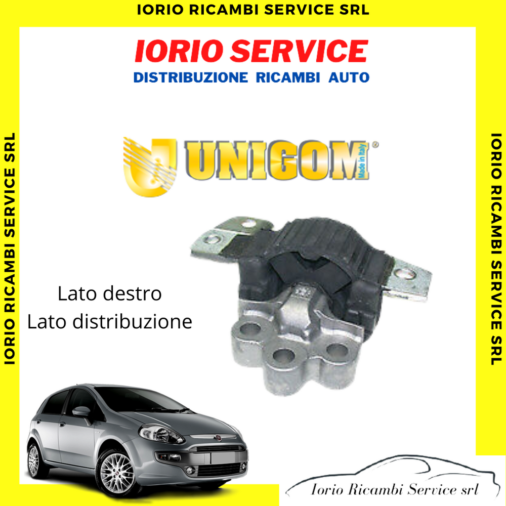 SUPPORTO MOTORE DESTRO LATO DISTRIBUZIONE FIAT GRANDE PUNTO EVO 1200 1400 BNZ