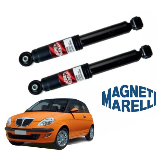 KIT 2 AMMORTIZZATORI POSTERIORI DX SX LANCIA YPSILON 843 2003 - 2010 I.2 1.3 JTD