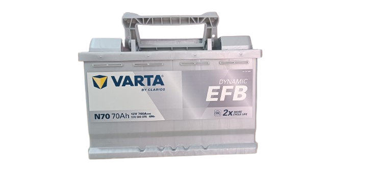 BATTERIA VARTA N70 START&STOP AFB/TR760 70AH 760A-278x175x190 mm- 570500076