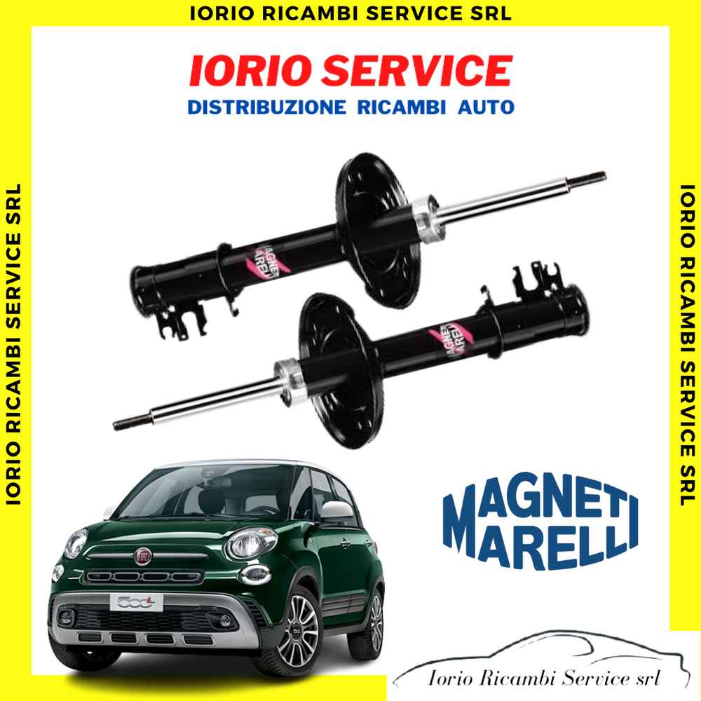KIT 2 AMMORTIZZATORI ANTERIORI DX SX NEW FIAT 500L DAL 2012