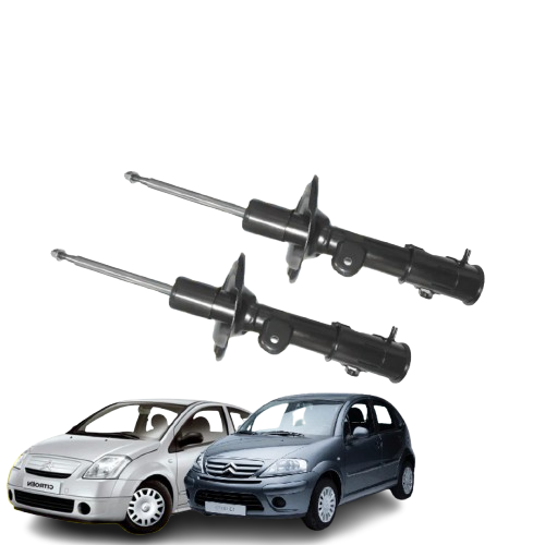 KIT COPPIA AMMORTIZZATORI ANTERIORI JAPANPARTS X CITROEN C2 C3 dal 2002 al 2011