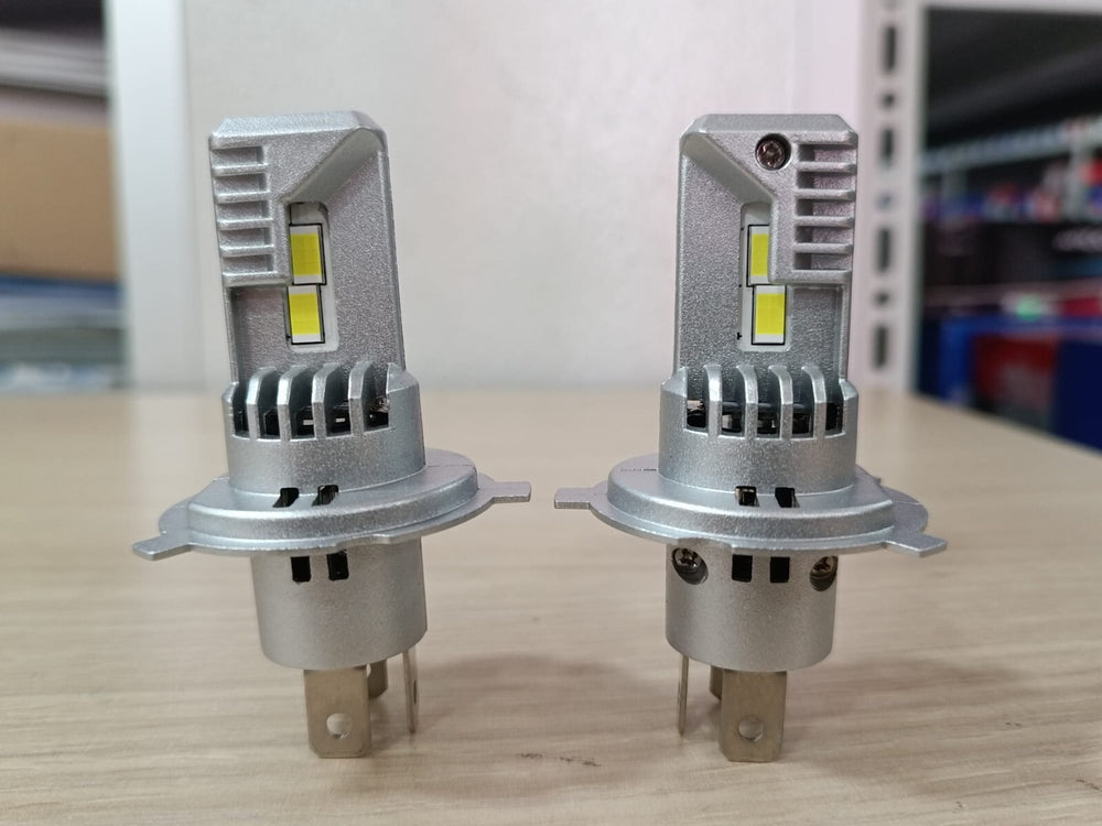 KIT 2 LAMPADE OSRAM H4 H19 LED GEN.2 / 6000K LUCE BIANCA NO ADATTATORI +120%