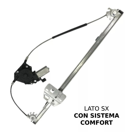 ALZAVETRO CON SISTEMA COMFPRT ELETTRICO PER IVECO DAILY 2000-2011 ANT. SINISTRO