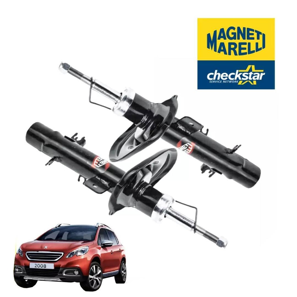 KIT 2 AMMORTIZZATORI ANTERIORI MARELLI PEUGEOT 2008 I 2013 a 2020 alloggio *47*