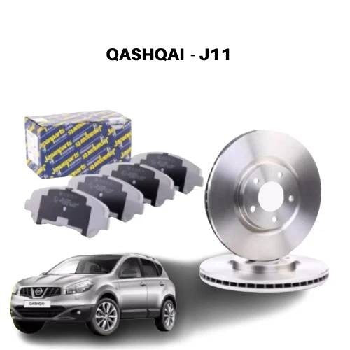 KIT DISCHI FRENO + PASTIGLIE ANTERIORI NISSAN QASHQAI - J11 *DISCO 296 MM*