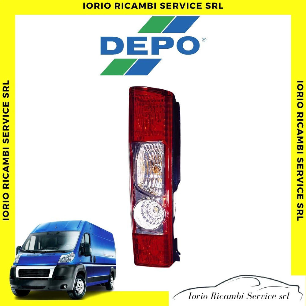 FARO POSTERIORE FIAT DUCATO CITROEN JUMPER PEUGEOT BOXER 2006-2014 SINISTRO