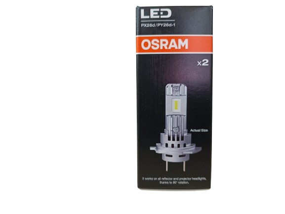 KIT 2 LAMPADE OSRAM H7 H18 LED GEN.2 6000K LUCE BIANCA NO ADATTATORI