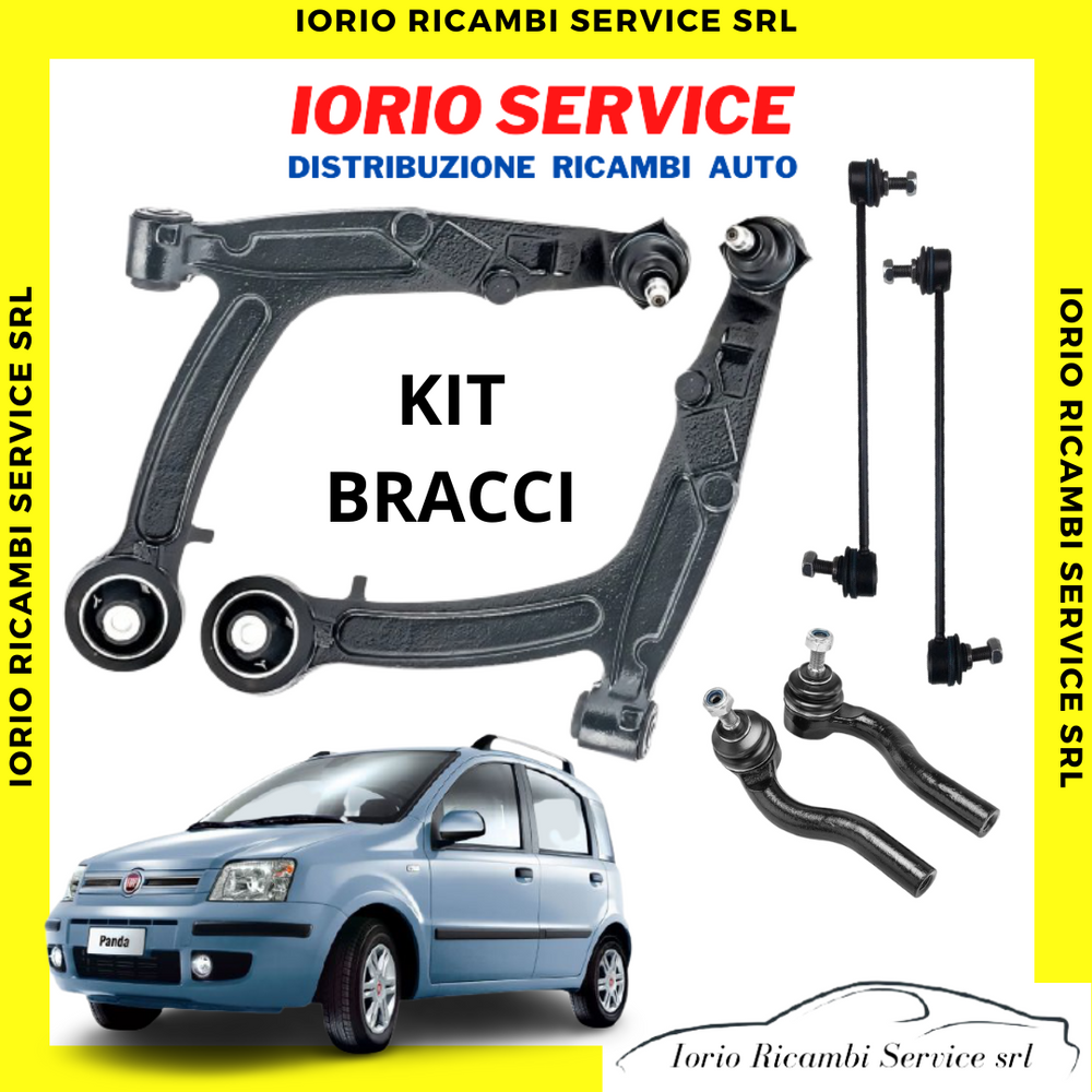 KIT BRACCI OSCILLANTI JAPANPARTS FIAT PANDA 169 DAL 2003 AL 2011 TUTTI I MODELLI