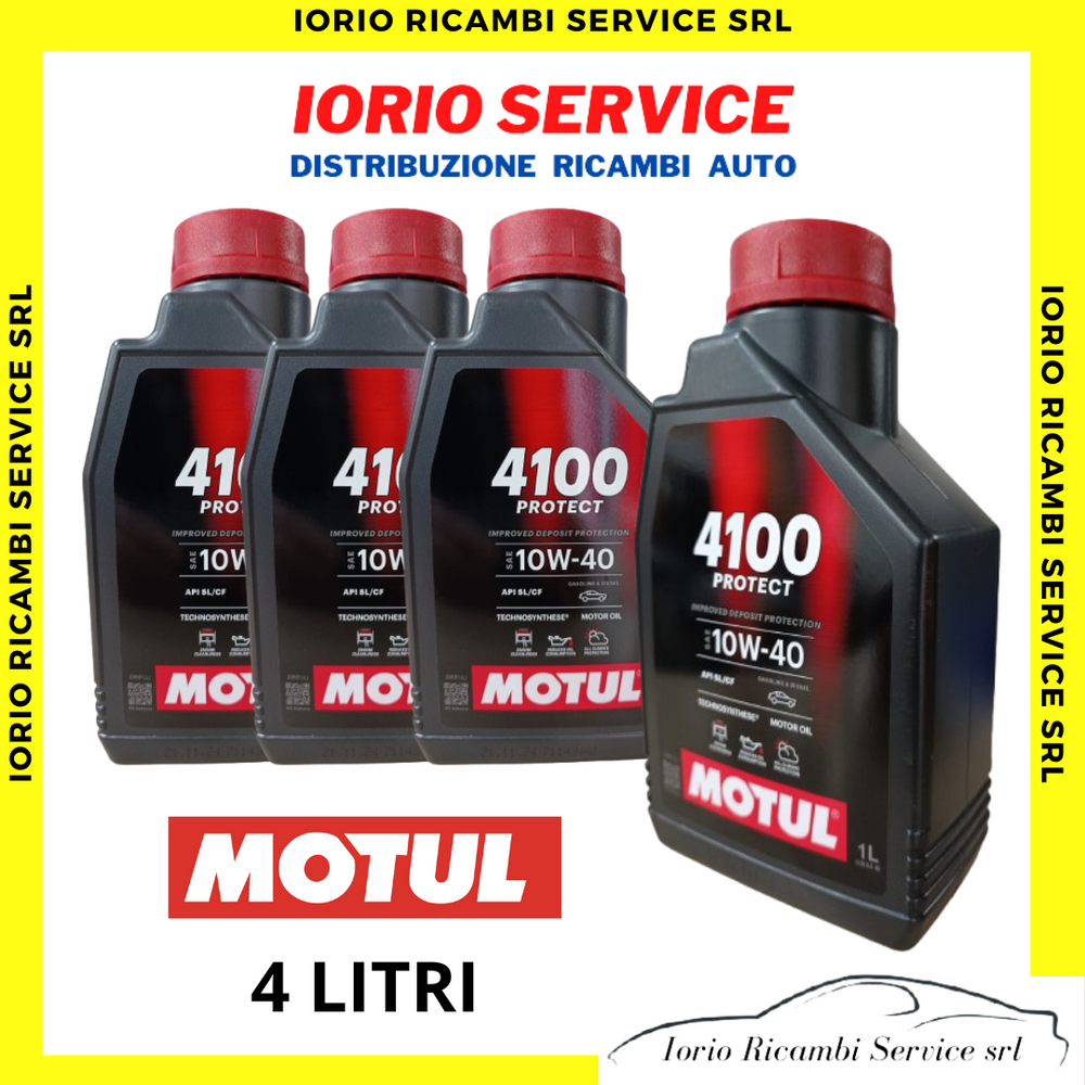 4 L MOTUL 10W40 4100 PROTECT API PERFORMANCE SL/CF ACEA A3/B4 API SL/CF RN0700